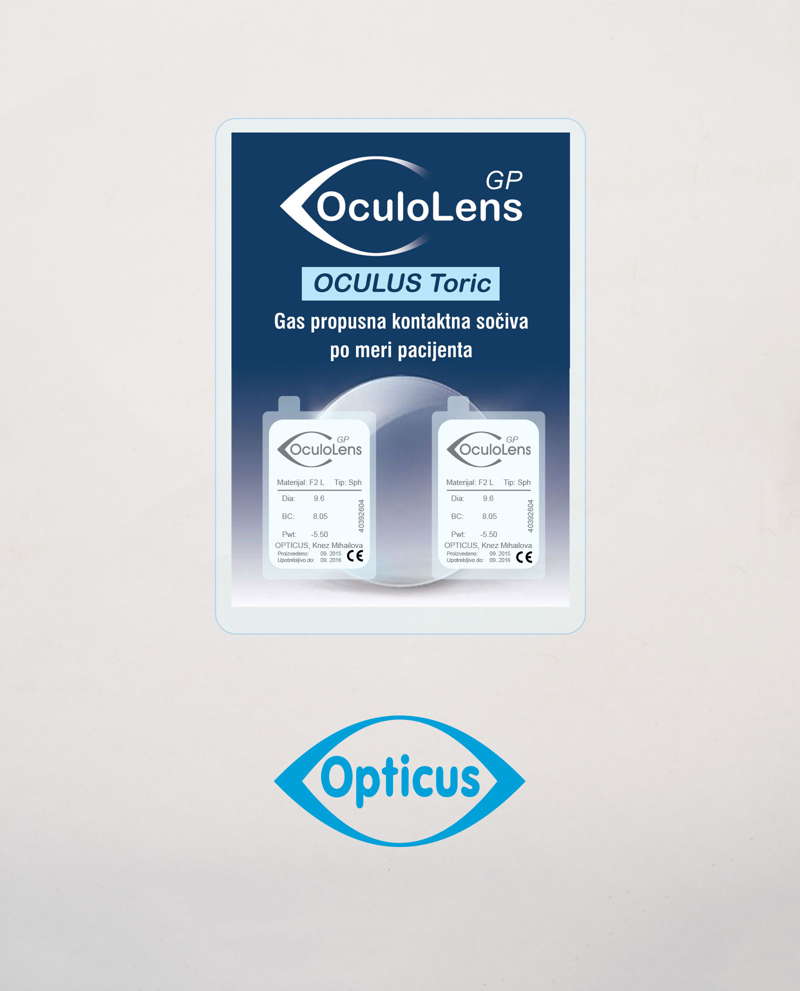 OculoLens-GP toric OculoLens GP toric